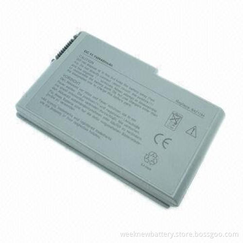Portable PC Battery for Dell D600H, 100% Compatible with 4,400mAh Capacity
